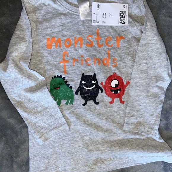 Boys 18 Months Shirt Lot Levi’s H&M NWT - Picture 2 of 8